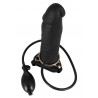 Penis pompowany powiększany proteza pusta 24cm sex