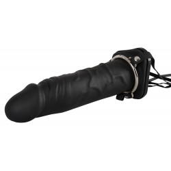 Penis pompowany powiększany proteza pusta 24cm sex