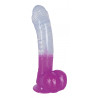 Naturalny kształt rozmiar penis dildo z jądrami 19