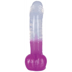 Naturalny kształt rozmiar penis dildo z jądrami 19