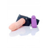 Strapon proteza penisa pusta dildo wibrator 16cm