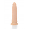 Mięciutki penis cyberskóra przyssawka dildo 19cm