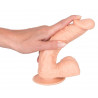 Członek realistyczny dildo naturalne penis 20cm