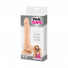 Smukłe duże dildo realistyczny penis jądra 24cm