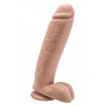 Dildo na przyssawce duży realistyczny penis 25cm