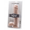 Dildo na przyssawce duży realistyczny penis 25cm