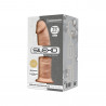 Dildo na przyssawce realistyczny jędrny penis 19cm