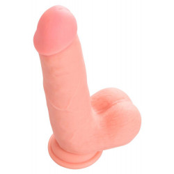 Duże grube dildo jak żywy penis na przyssawce 20cm