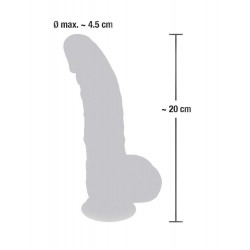 Penis na przyssawce śliczny realistyczny dildo 20c