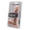 Penis jak realny naturalny sex dildo jądra 18cm