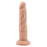 Naturalne dildo żyły mocna przyssawka penis 18cm