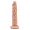 Naturalne dildo żyły mocna przyssawka penis 18cm