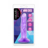 Dildo-naturally yours 5inch mini cock purple