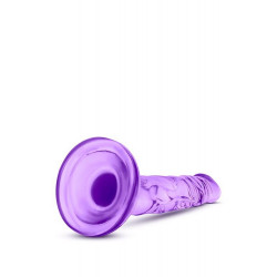 Dildo-naturally yours 5inch mini cock purple