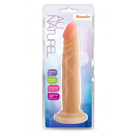 Dildo-au naturel 7.5inch ronnie beige