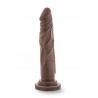 Dildo-dr. skin realistic cock 7.5 chocolate