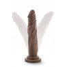 Dildo-dr. skin realistic cock 7.5 chocolate