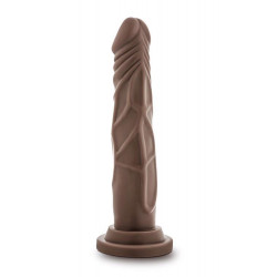 Dildo-dr. skin realistic cock 7.5 chocolate