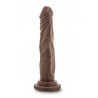Dildo-dr. skin realistic cock 7.5 chocolate