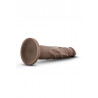 Dildo-dr. skin realistic cock 7.5 chocolate