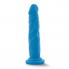 Silikonowe żylaste dildo z mocną przyssawką