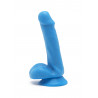 Silikonowe dildo sztuczny penis z przyssawką 15 cm