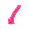 Sztuczny członek dildo z jądrami realistyczny 19cm