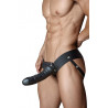 Proteza-DR. SKIN 6INCH HOLLOW STRAP ON BLACK