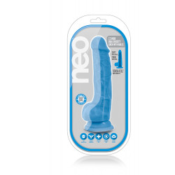 Neo 7.5inch dual density cock w. balls