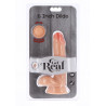 Dual density dildo6 inch balls