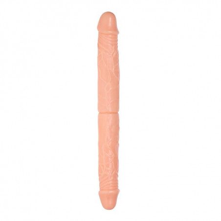 Naturalny realistyczny penis dwa końce podwójny 36