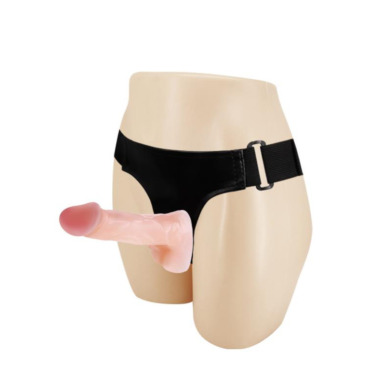 Zestaw strapon uprząż 2x dildo ralistyczne 10cm