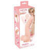 Dildo wyginane realistyczny penis członek sex 24cm