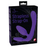 Potrójne dildo strap-on penetracja każdej dziurki