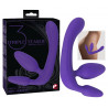 Potrójne dildo strap-on penetracja każdej dziurki