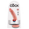 Realistyczne żylaste miękkie dildo z przyssawką