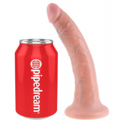 Realistyczne żylaste miękkie dildo z przyssawką