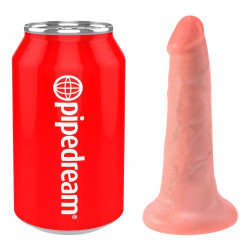 Realistyczny żylasty penis dildo z przyssawką 14cm